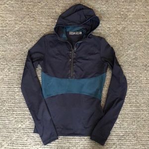 Adidas Stella McCartney hooded 3/4 zip up